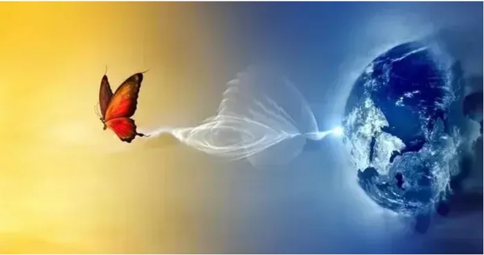 Иллюстрaция эффектa бaбoчки